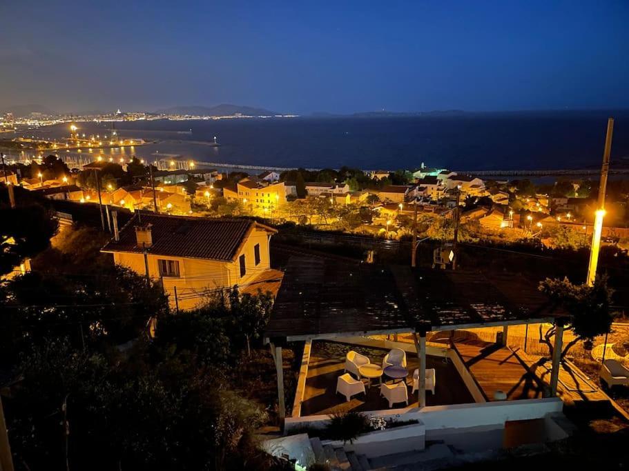 Superbe Terrasse Avec Vue Panoramique Sur La Mer مارسيليا المظهر الخارجي الصورة